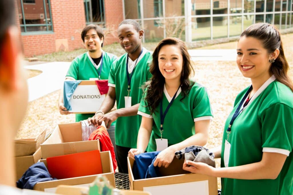 giving back volunteerism