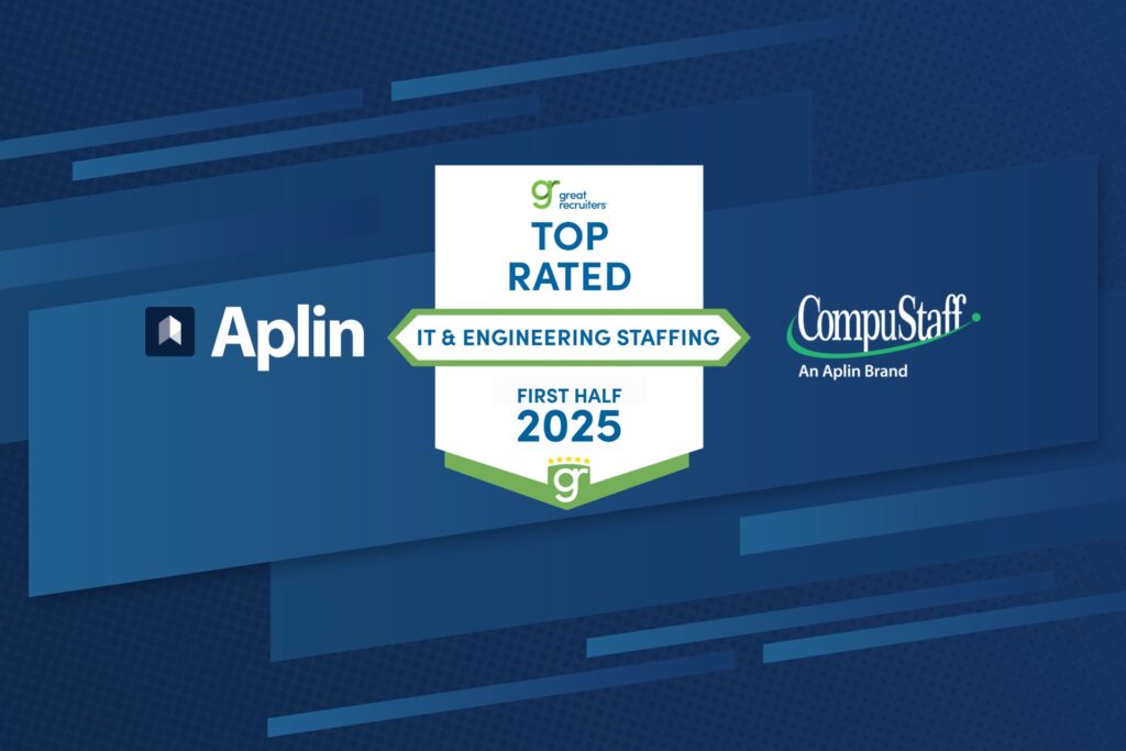 Aplin CompuStaff Top Rated Staffing IT Engineering 2025