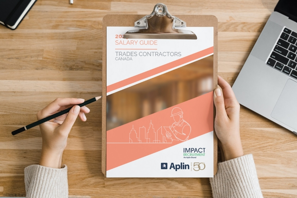 aplin trade contractors salary guide 2025