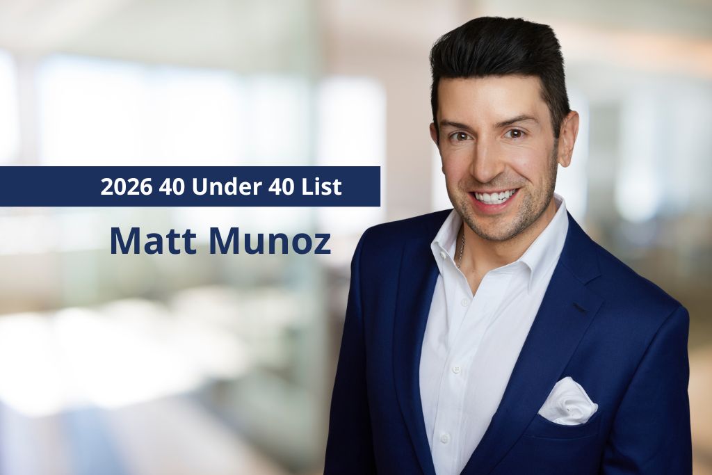 Matt Munoz SVP CompuStaff 40 under 40